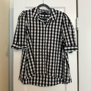 Who What Where Gingham Top